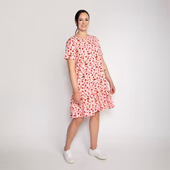 Mumin Senni klänning Rush rosa