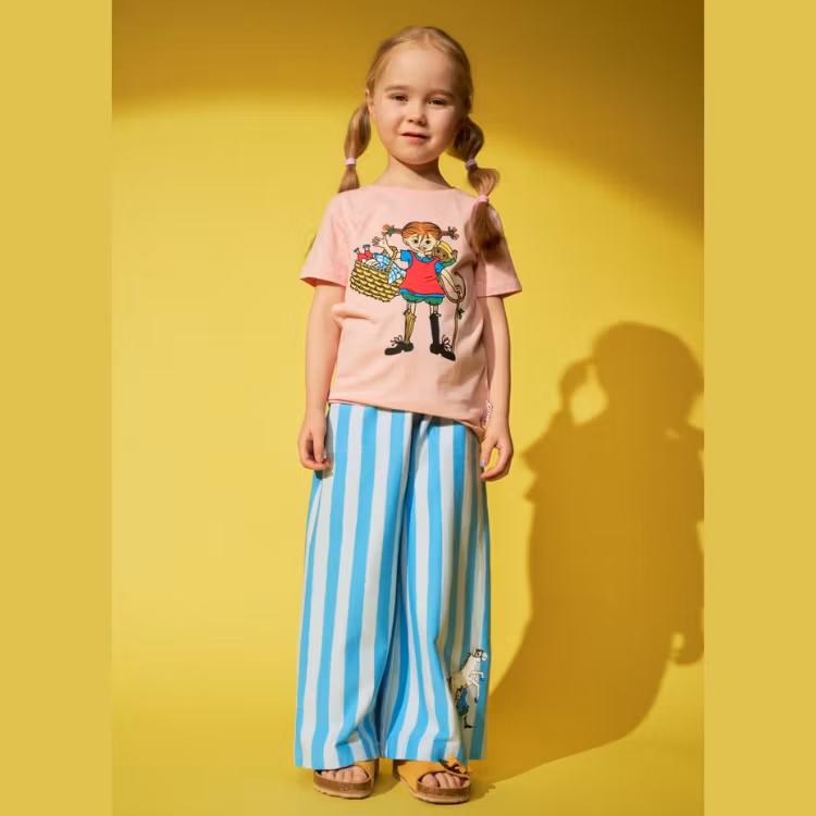 Pippi Superstark byxa blå