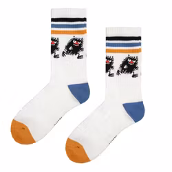 Mumin Run Stinky strumpor vit