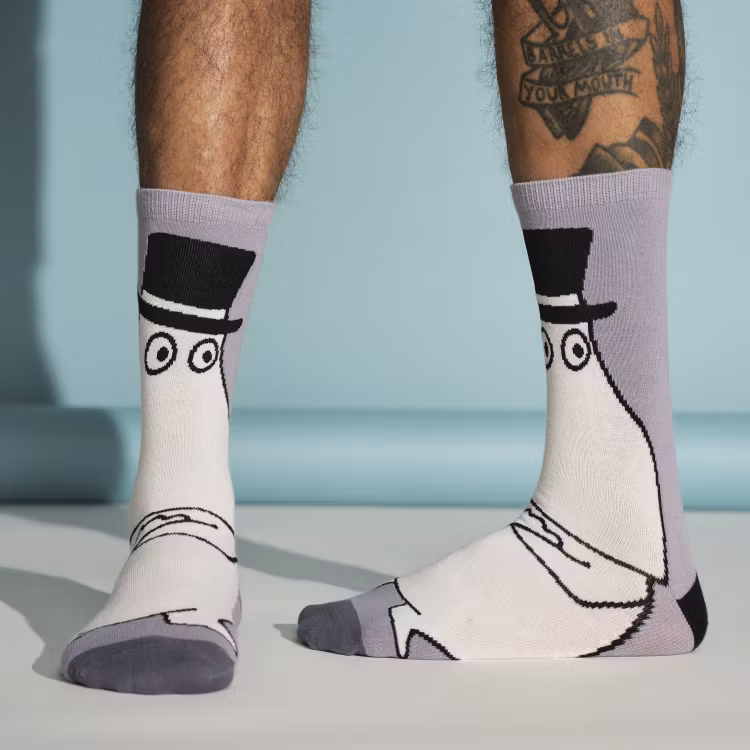 Mumin Pappa/Stinky strumpor 2st - Stl. 36/38