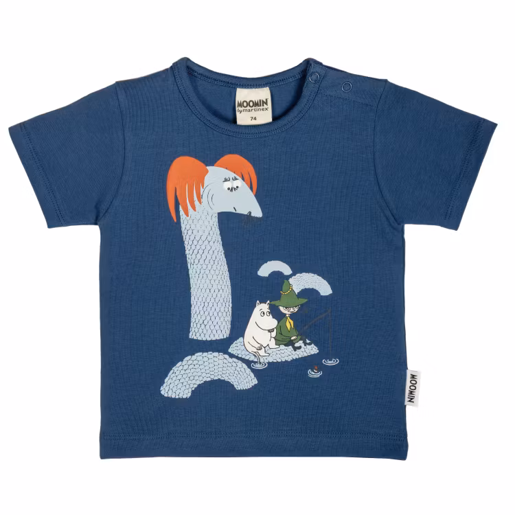 Mumin Metare t-shirt baby mörkblå