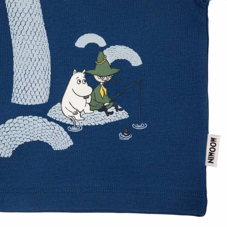 Mumin Metare t-shirt baby mörkblå