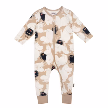 Mumin Vild Stinky pyjamas beige