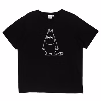 Mumin Vesa Shortspyjamas Ilska svart