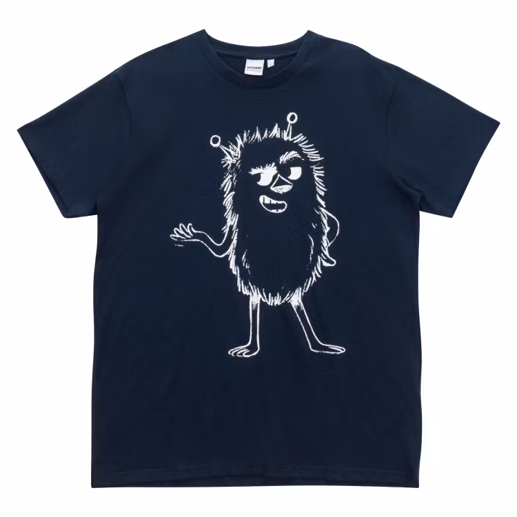 Mumin Atte pyjamas Sketch1 herr mörkblå