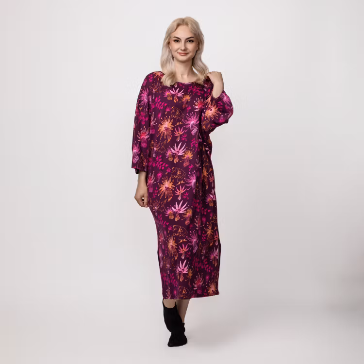 Mumin Anni kaftan Mirakel dam violett