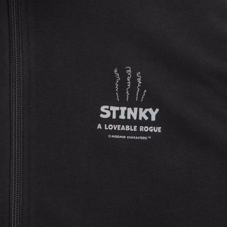 Mumin Iivo collegejacka Stinky svart