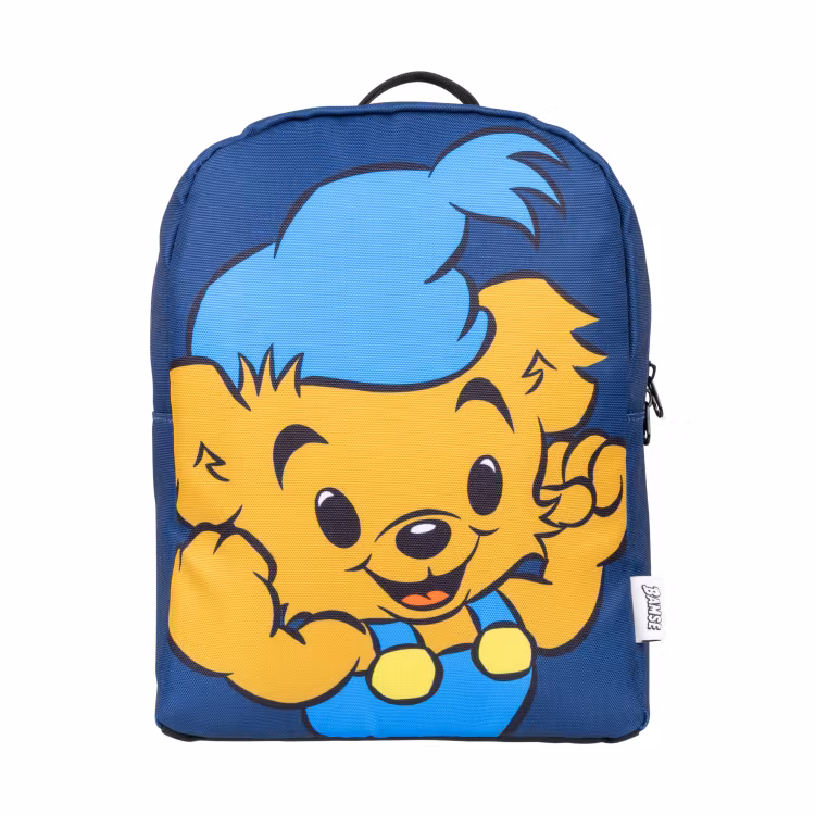 Bamse ryggsäck blå
