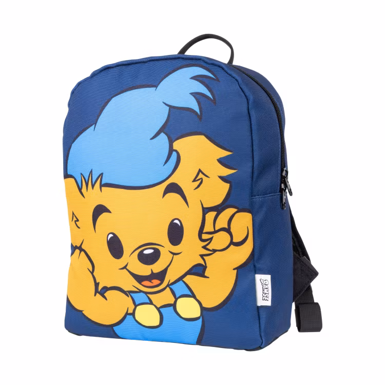 Bamse ryggsäck blå