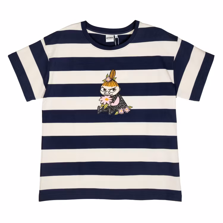 Mumin Saimi-t-shirt My rand Mblå