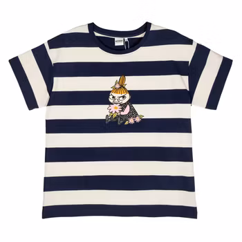 Mumin Saimi-t-shirt My rand Mblå