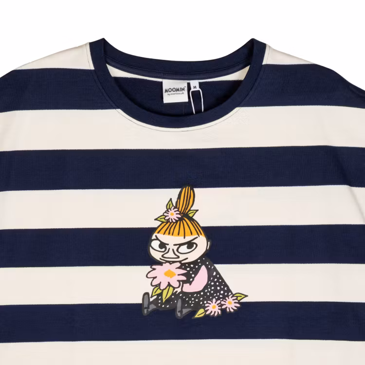 Mumin Saimi-t-shirt My rand Mblå