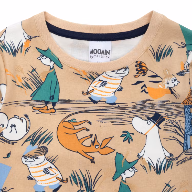 Mumin Storm tröja beige