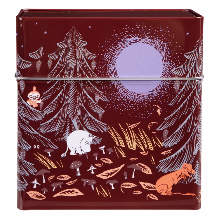 Mumin Urskog filterburk röd
