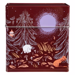 Mumin Urskog filterburk röd