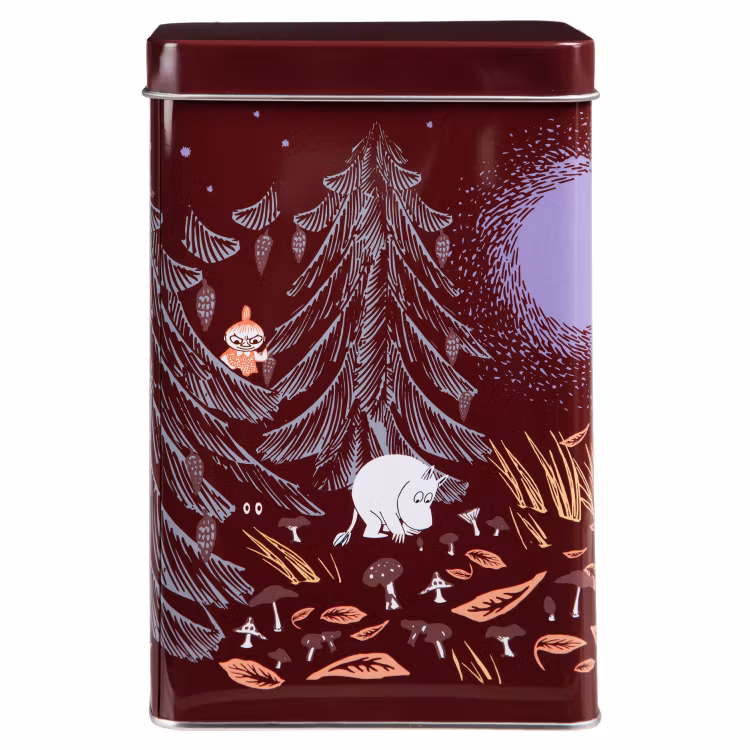 Mumin Urskog Kaffeburk röd