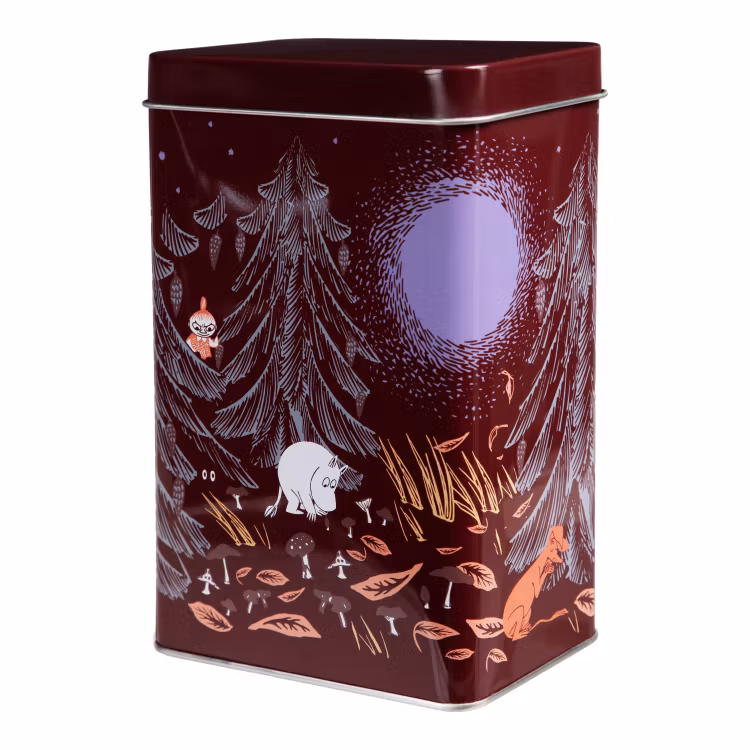 Mumin Urskog Kaffeburk röd