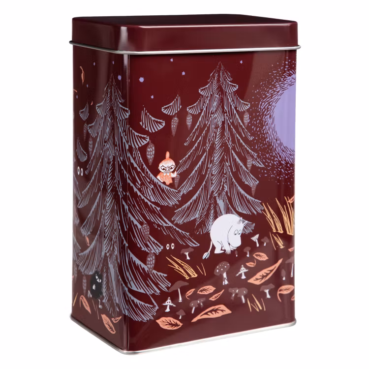Mumin Urskog Kaffeburk röd