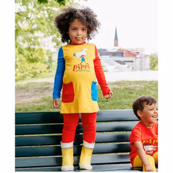 Pippi tunika med fickor