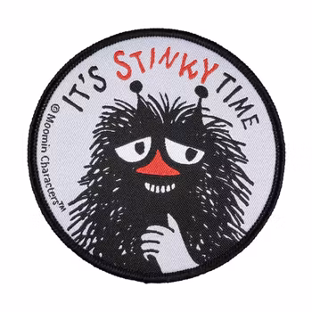 Mumin Stinky Time strykbart tygmärke
