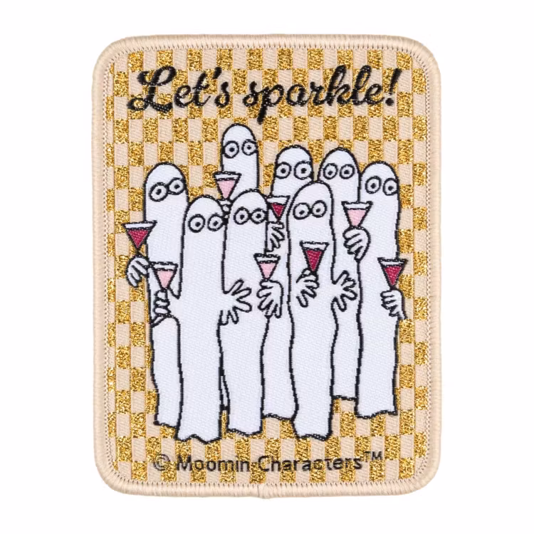 Mumin Sparkle strykbart tygmärke