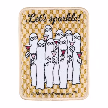 Mumin Sparkle strykbart tygmärke