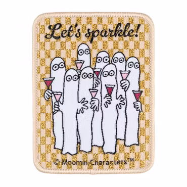 Mumin Sparkle strykbart tygmärke