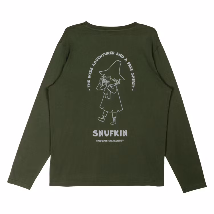 Mumin Roni tröja Snufkin grön