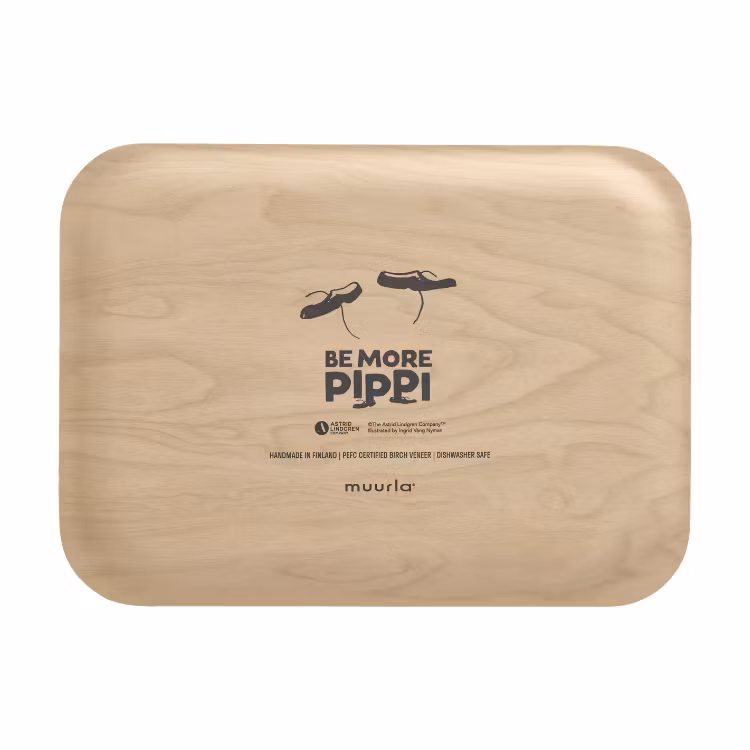 Pippi Bricka 27x20cm Be more Pippi