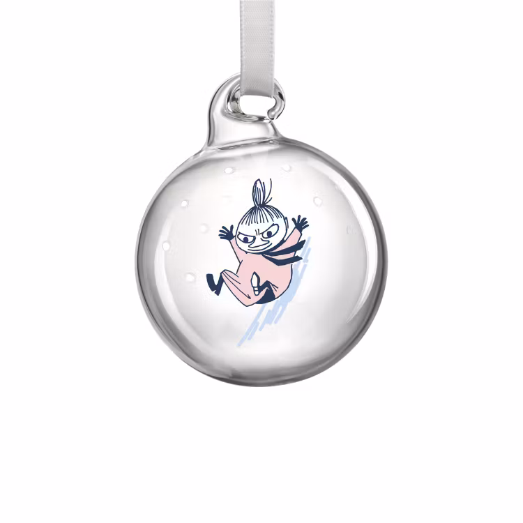 Mumin julkulor 4-pack 5 cm Let it snow