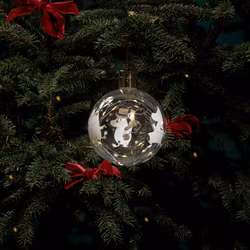 Mumin julkula med LED-ljus 11 cm sparkling stars