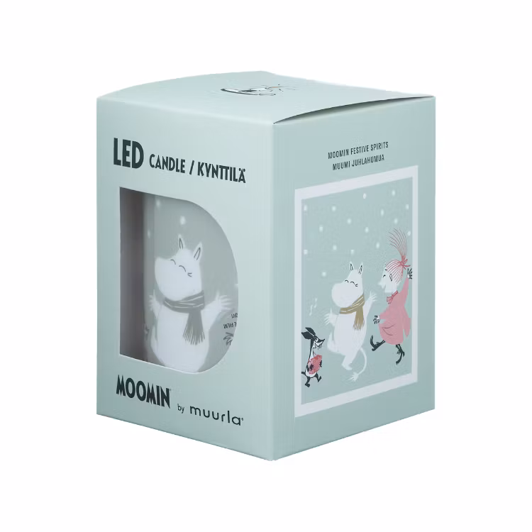 Mumin LED Ljus 12,5 cm Festive Spirits
