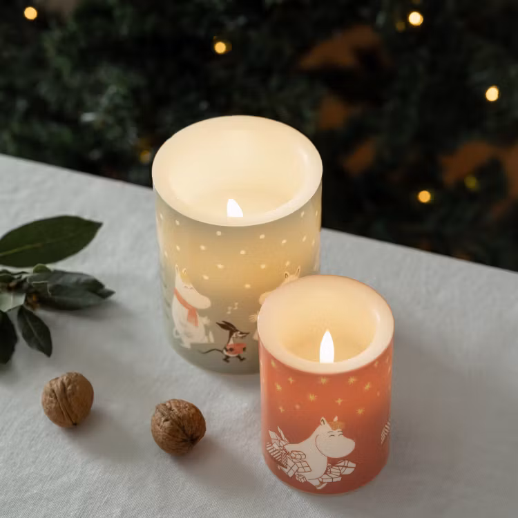 Mumin LED Ljus 12,5 cm Festive Spirits