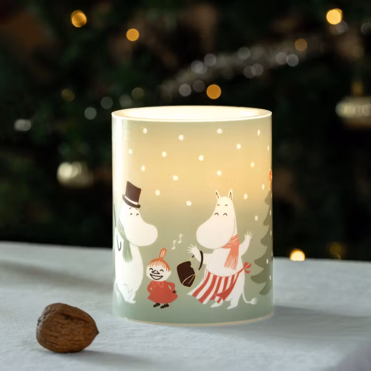 Mumin LED Ljus 12,5 cm Festive Spirits