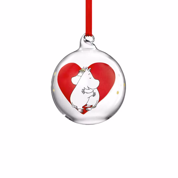 Mumin julkula 7 cm Heart