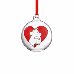 Mumin julkula 7 cm Heart