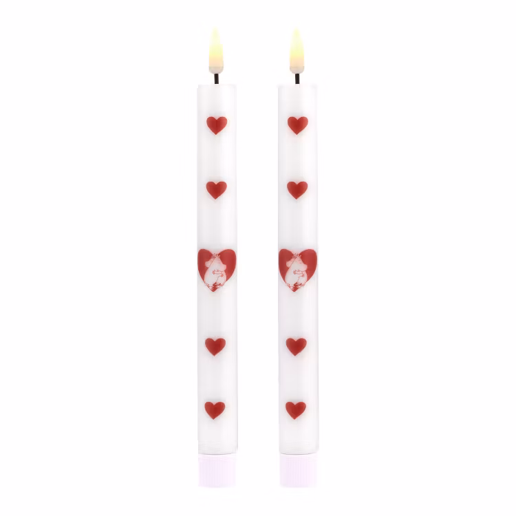 Mumin LED ljus 2-pack Heart