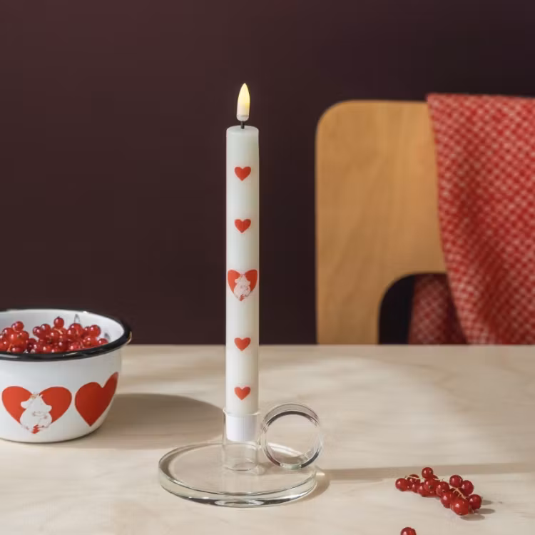 Mumin LED ljus 2-pack Heart