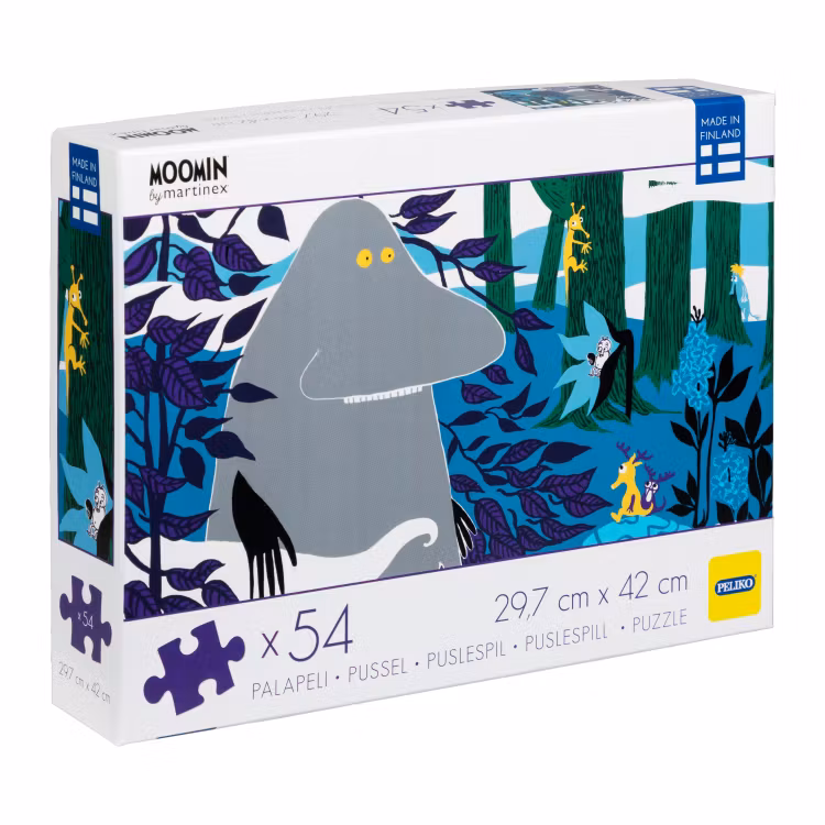 Mumin Pussel 54 bitar Mårran i skogen