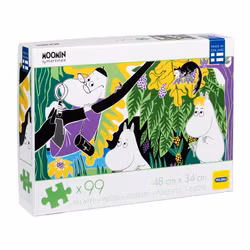 Mumin Pussel 99 bitar Vid dammen