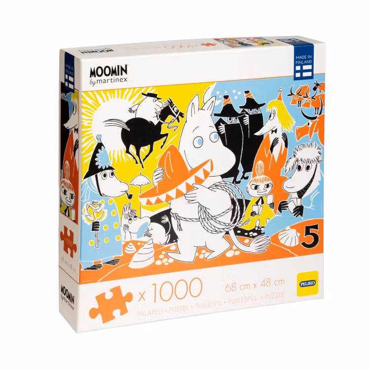 Mumin Pussel 1000 bitar Comic book cover 5