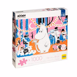 Mumin Pussel 1000 bitar Comic book cover 6