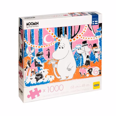 Mumin Pussel 1000 bitar Comic book cover 6