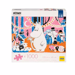 Mumin Pussel 1000 bitar Comic book cover 6
