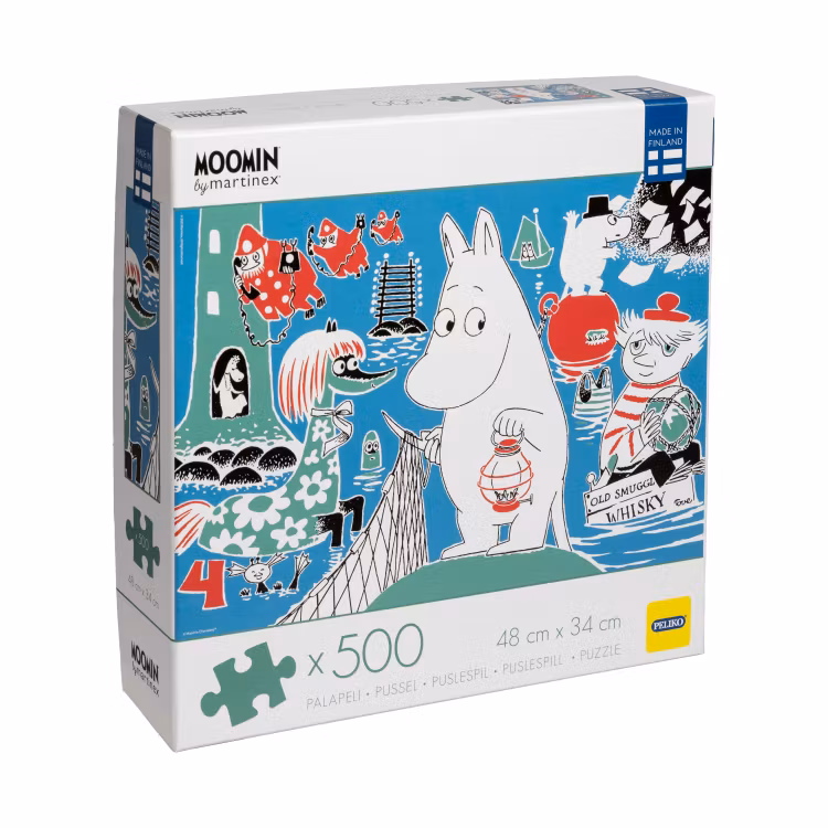 Mumin Pussel 500 bitar Comic book cover 4