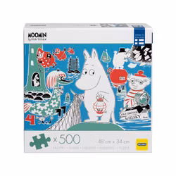 Mumin Pussel 500 bitar Comic book cover 4