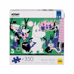 Mumin Pussel 350 bitar Comic book cover 3