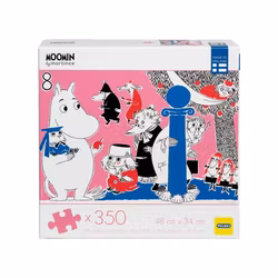 Mumin Pussel 350 bitar Comic book cover 8