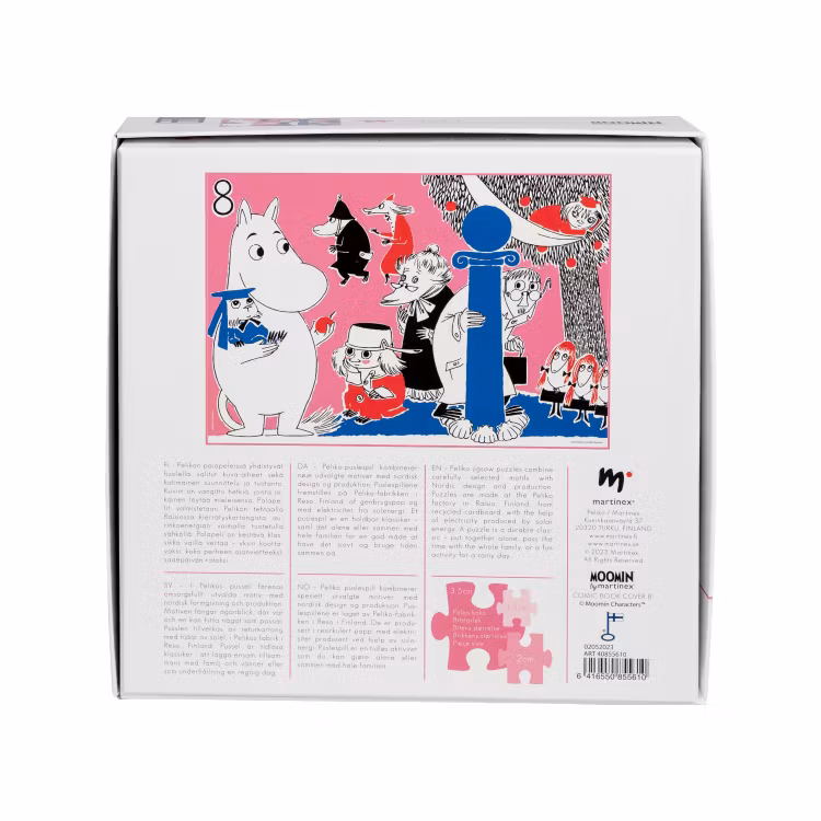 Mumin Pussel 350 bitar Comic book cover 8