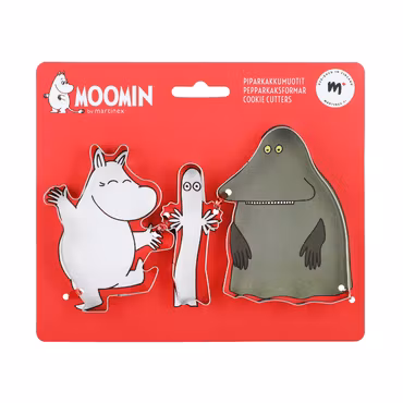 Mumin pepparkaksformar 3 st
